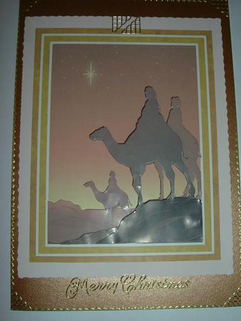 3 Wise Men / Kings in Gold Step by Step Decoupage by Carol Sear