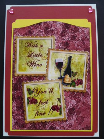 With a Little Wine -  by Carol Sear