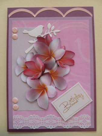 Candy Pink Silk Paper by Carol Sear