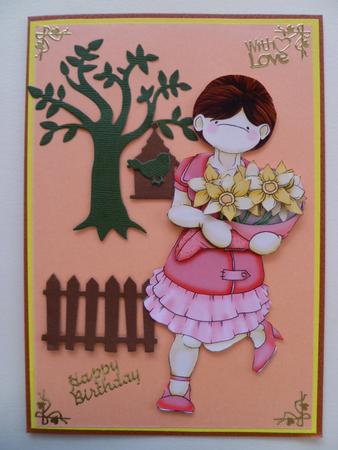 Make Your Own Bouquet Doodles Daffodil by Carol Sear