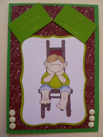Seated Doodles Digital Stamp by Carol Sear