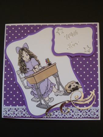 Thinking of You Digital Stamp by Carol Sear
