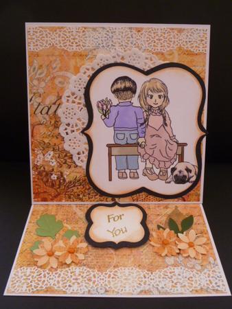 Secret Romance Digital Stamp by Carol Sear