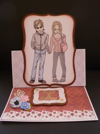Teen Love Digital Stamp by Carol Sear