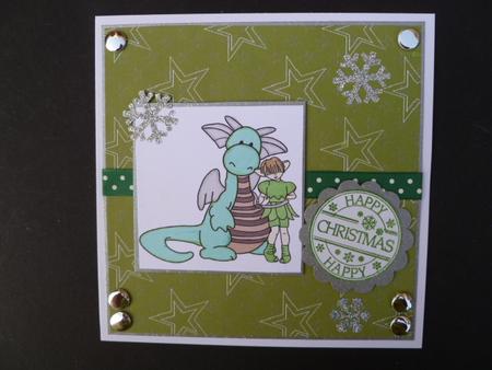 Ruperts New Friend Stamp by Carol Sear