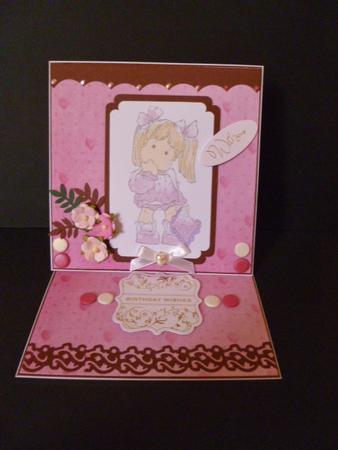 Pink Spots and Hearts Paper by Carol Sear