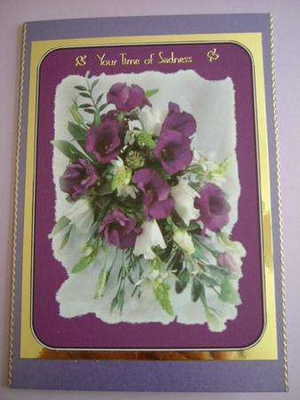 5 Lilac Toppers by Carol Sear