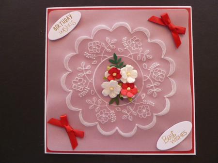 Small Lace Mat by Carol Sear