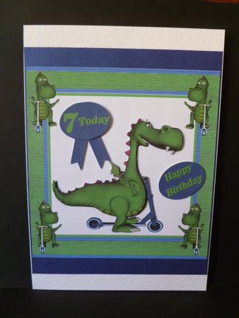 Dragon Scooter Fun by Carol Sear