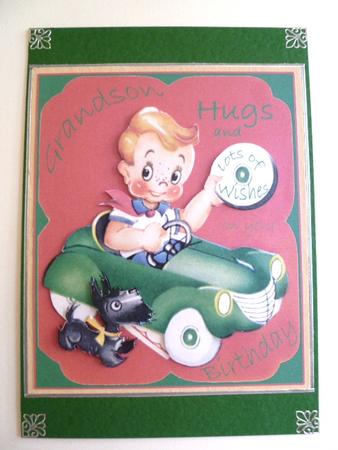 Grandson in the Car by Carol Sear