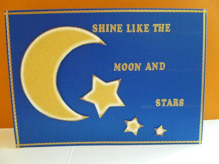 Stars & Moons Embellishments by Carol Sear