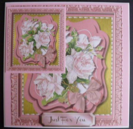 Beautiful French Roses in a Bracket  by Carol Sear