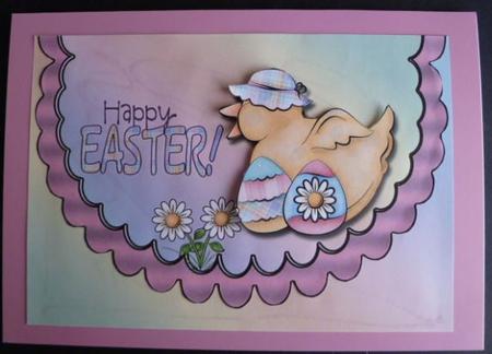 Happy Easter from Mrs. Duck by Carol Sear