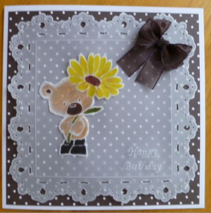 Parchment Borders - Square by Carol Sear