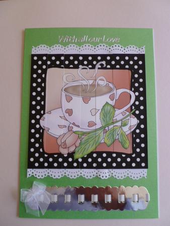 Coffee Time Side Stacker Topper by Carol Sear