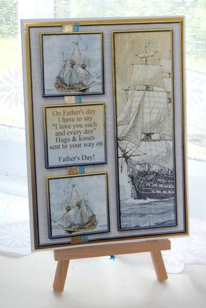 Cardtopper Sailer 311 by Carol Vaughan