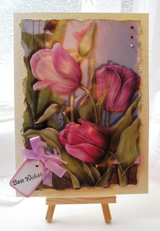 Female Birthday Card or Special Occasion by Carol Vaughan
