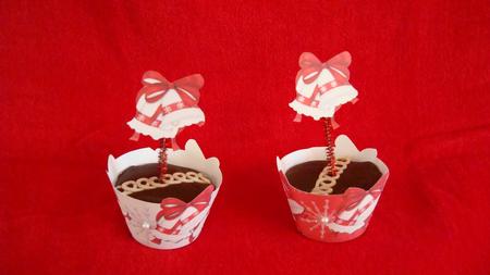 Red and White Bells by Carol Wilshire