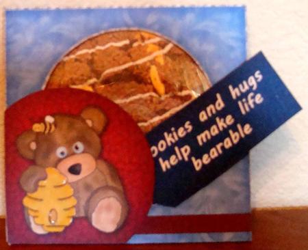 Cookie Pocket - Cookies and Hugs Denim by Carol Wilshire