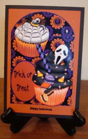 Spooky Rounded Cupcakes by Carol Wilshire