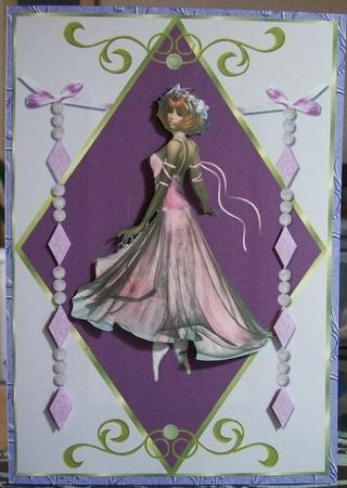 Dance of the Pink Ballerina by Carol Fleet