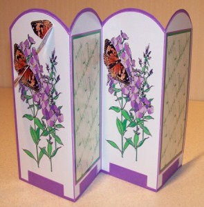 Butterflies and Phlox by Carol Dunne