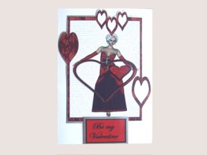Elegant Lady Valentine by Carol Dunne