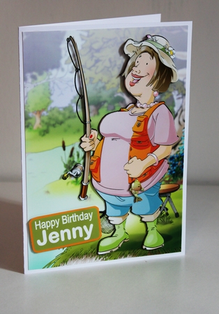 Fishing Dudess by Carole Keeble