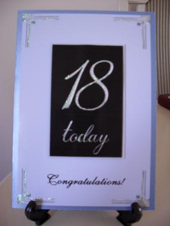 18 Today - Male by Carole Keeble