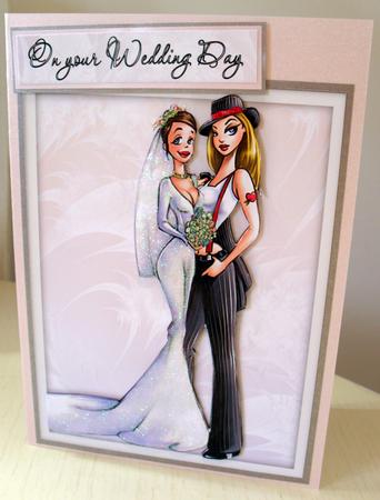 Civil Partnership Female Toppers by Carole Keeble