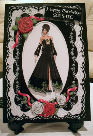 A4 Lady Rose by Carole Keeble