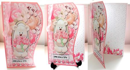 The H Factor 8x8 or A5, Topper, Insert and Decoupage by Carole Keeble