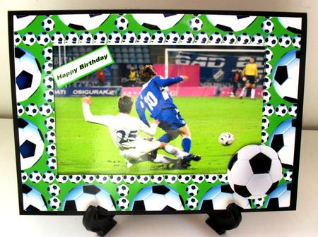 Great Football A4 Topper by Carole Keeble