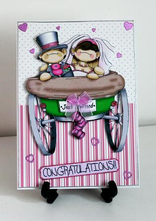 Wedding Carriage Doodles by Carole Keeble