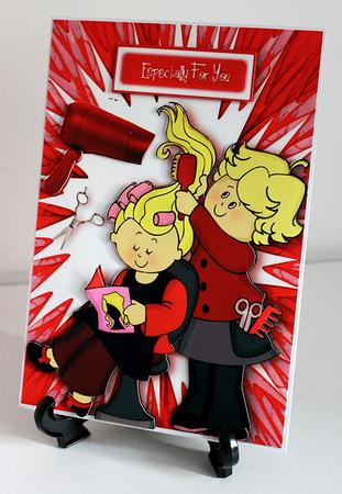 Suits You Blond! A4 by Carole Keeble