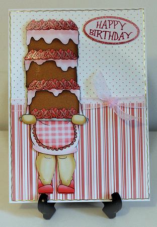 Big Cake Doodles Large Image by Carole Keeble