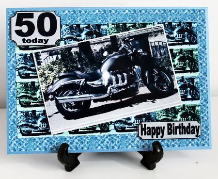 Motorbike by Carole Keeble