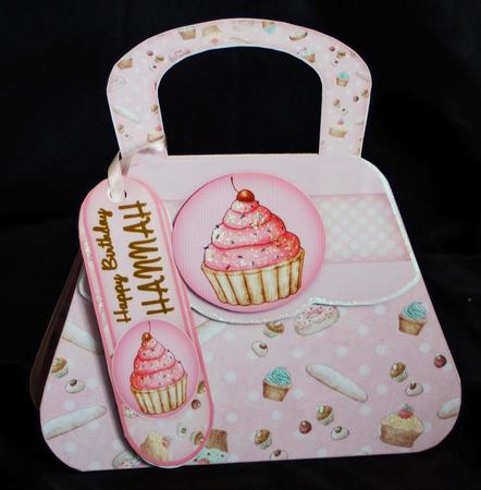 Patisserie Handbag Card Kit by Carole Keeble