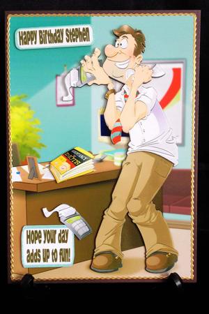 Accountant Dude by Carole Keeble