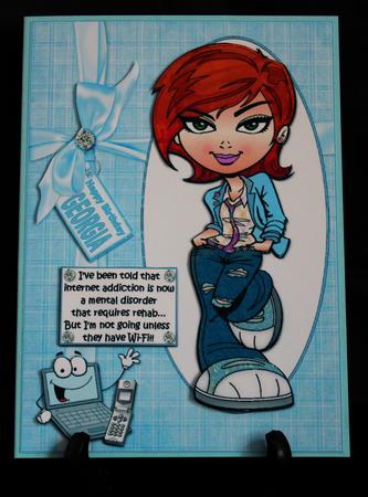 Teen Diva Has Internet Addiction by Carole Keeble