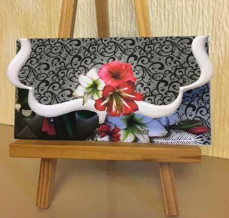 Holiday Amaryllisbloom Voucher MiniKit-2 by Carole McGregor