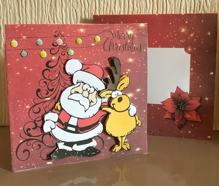 Jingle All The Way - Wave Card by Carole McGregor