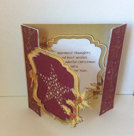 Christmas Foil Panel - Star by Carole McGregor