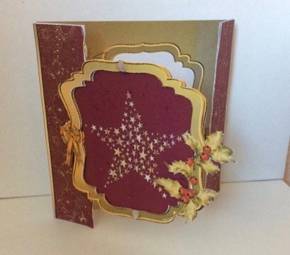 Christmas Foil Panel - Star by Carole McGregor