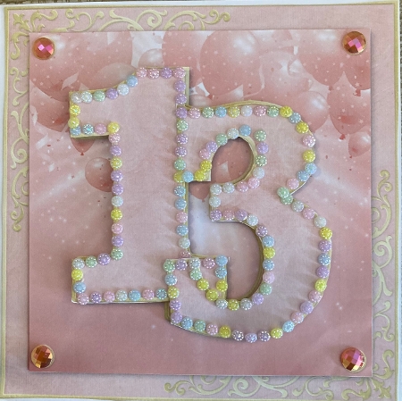 Pretty Pink 13th Birthday by Carole McGregor