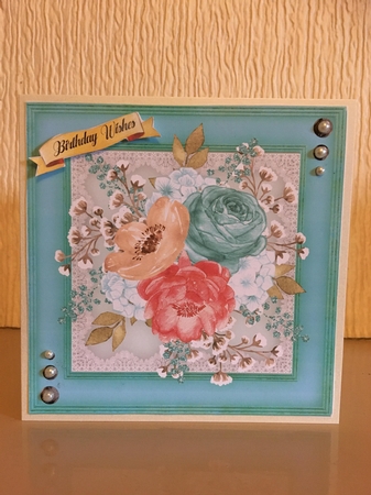 Mixed Roses and Babys Breath  by Carole McGregor