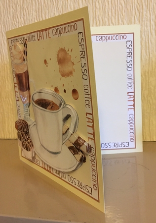 Espresso Coffee Latte by Carole McGregor