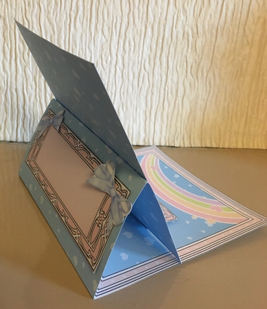 3D Easel Card Mini Kit - Cute Little Unicorn by Carole McGregor