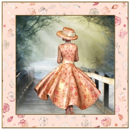 Birthday Summer Flowers 12 x 8x8ins Frames Kit  by Carole McGregor