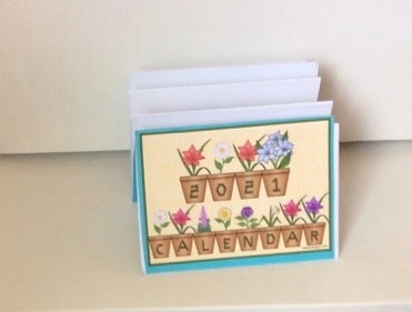 2021 Calendar - Flower Pots by Carole McGregor